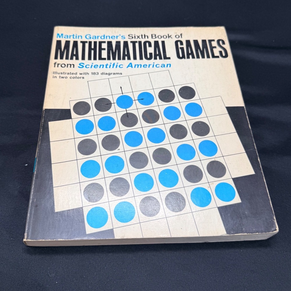 Martin Gardner's Sixth Book of Mathematical Games Scientific American Paperback